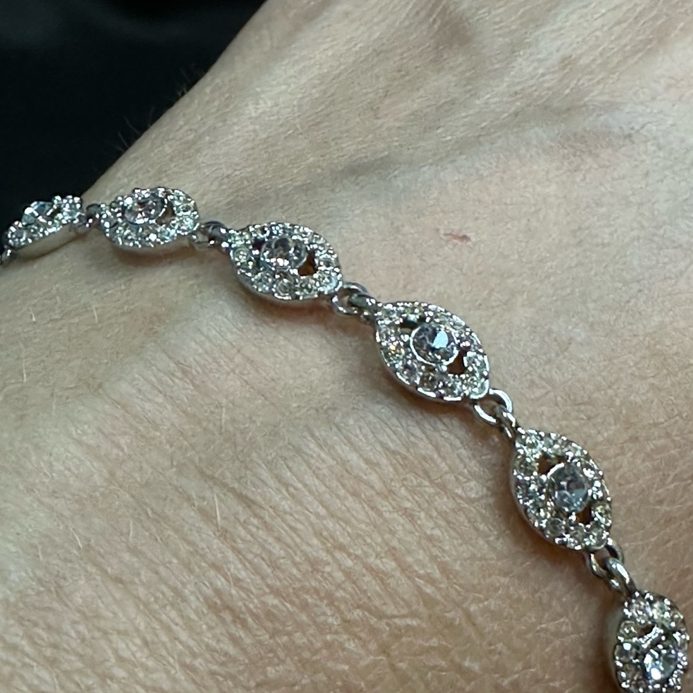 Givenchy Evil Eye Crystal Flex Bracelet